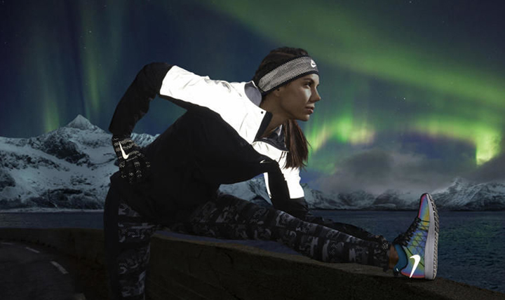 Reflective active wear