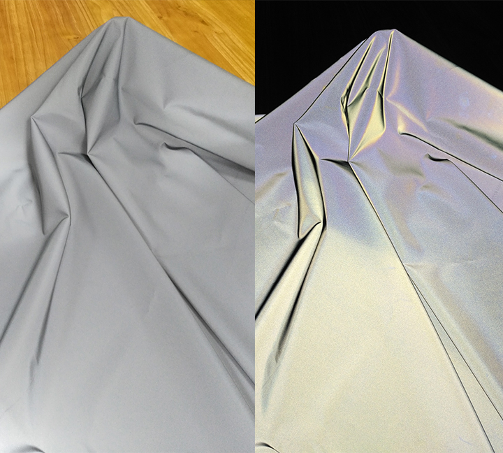 Reflective shell fabric of Chinastars