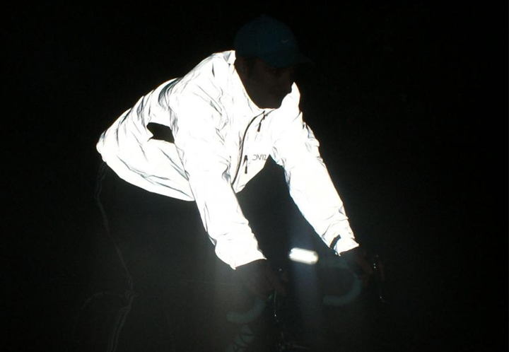 Reflective vest is important to riders