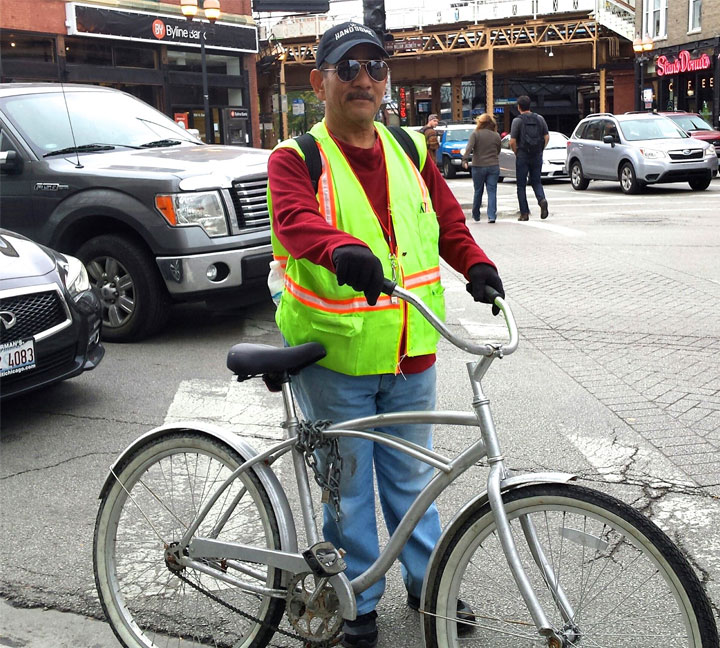 Dress reflective vest for safe