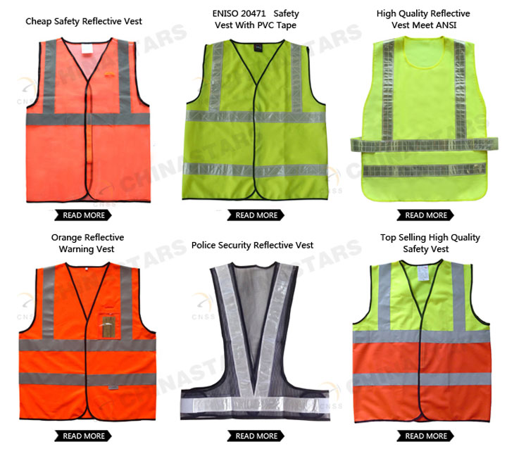 Different kinds of reflective safety clothing | Chinastars