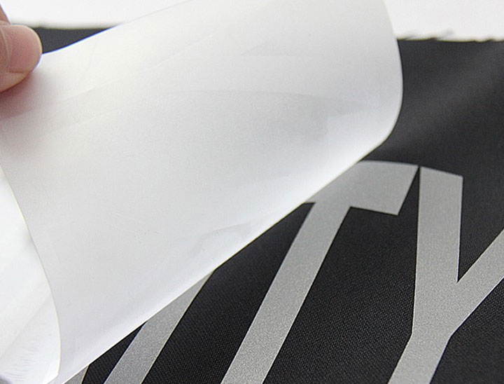 How to control the workmanship of the reflective heat transfer logo