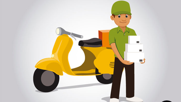 Traffic Safety of Deliveryman Needs Reflective Protection