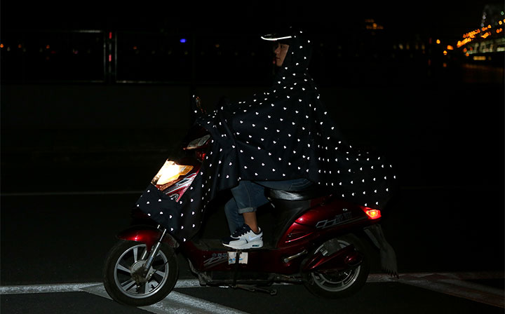 reflective raincoats