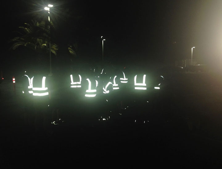 The best reflective item for night running