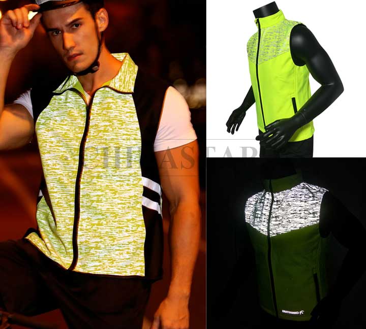 The first choice for sports fans - reflective vests