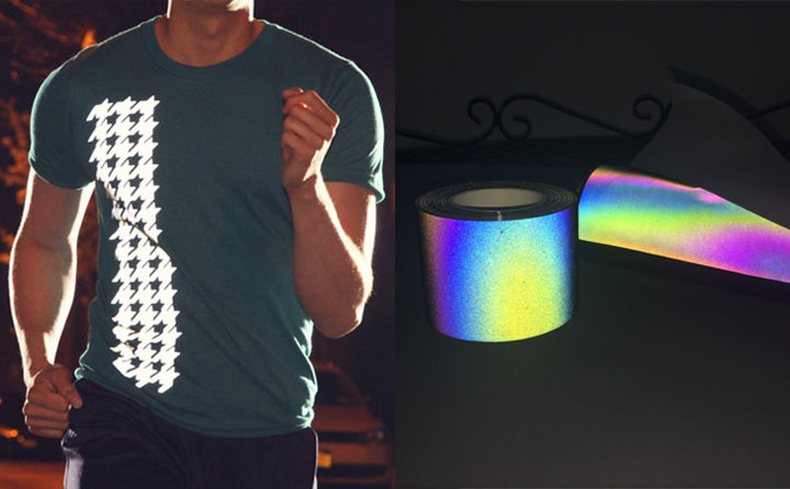 reflective heat transfer vinyl