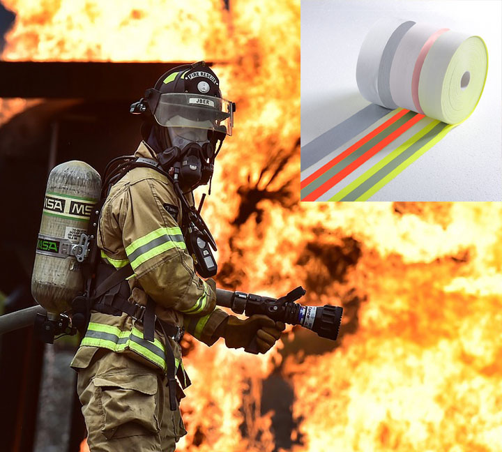 NFPA 2112 certified FR reflective tape