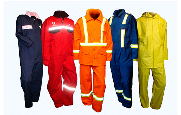 What clothing is reflective material suitable for