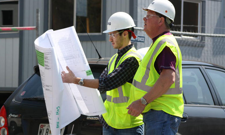 Reflective vests keep employees safe