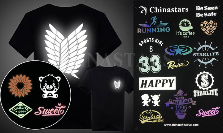 reflective heat transfer vinyl