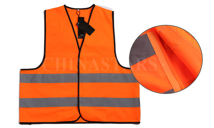 The composition of the safety vest
