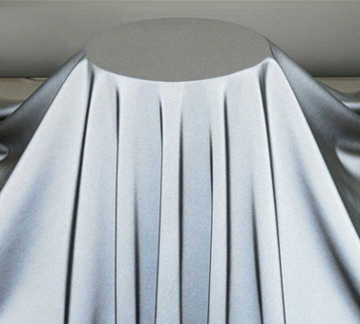 Reflective fabric for whole reflective jacket