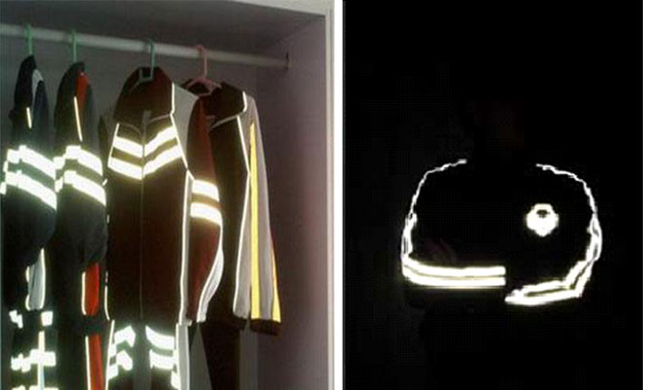 Reflective school uniform