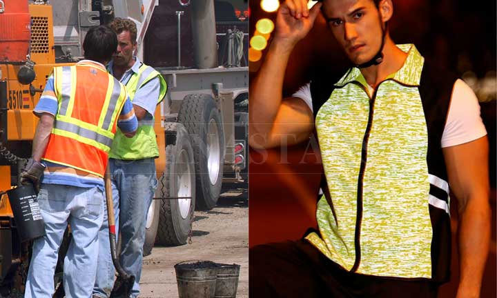 The application of the safety vest