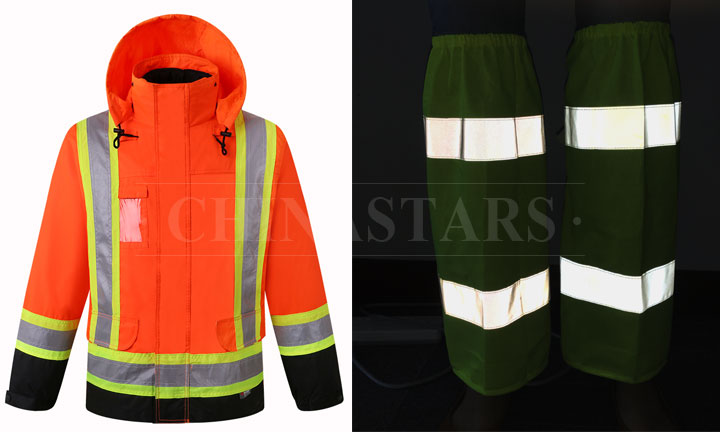What is most visible during snowing reasons