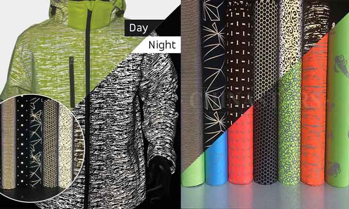 reflective printing fabric 