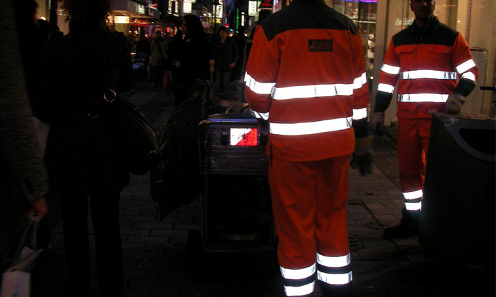 Drive to regular reflective clothing