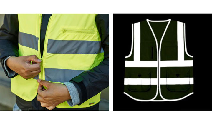 Is the reflective vest only reflective