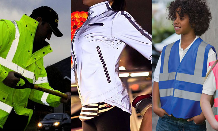 Application of reflective materials