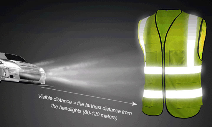Protect yourself as a pedestrian through reflective garments