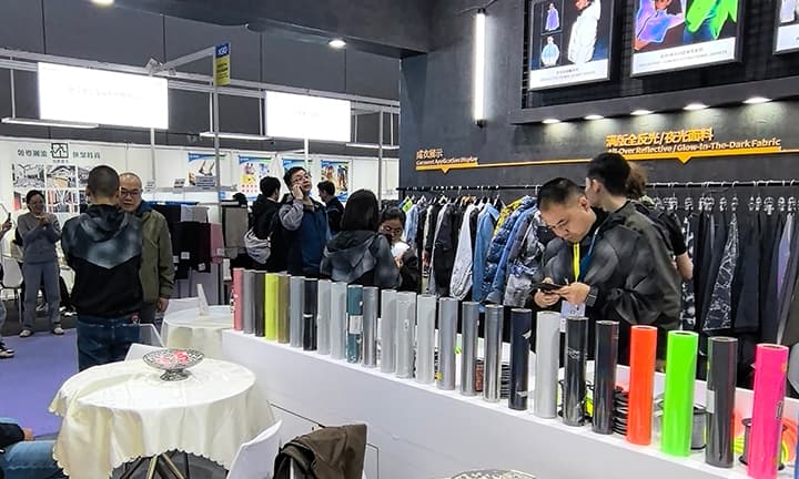Intertextile Shanghai reflective materials and fabrics