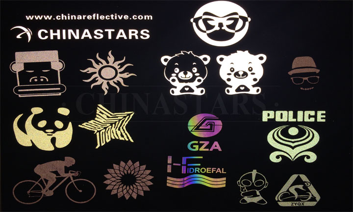 reflective heat transfer vinyl