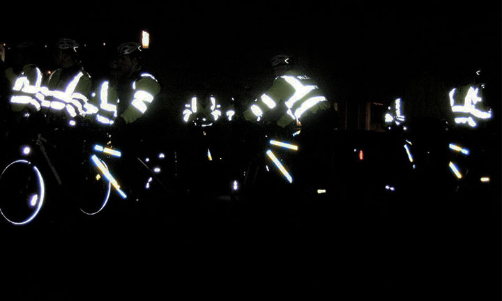 reflective elements can save your life in the dark