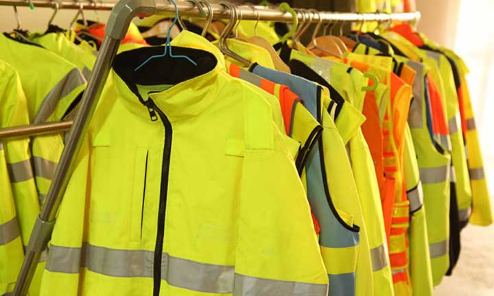 The reflective vest is optional but is needed in the car