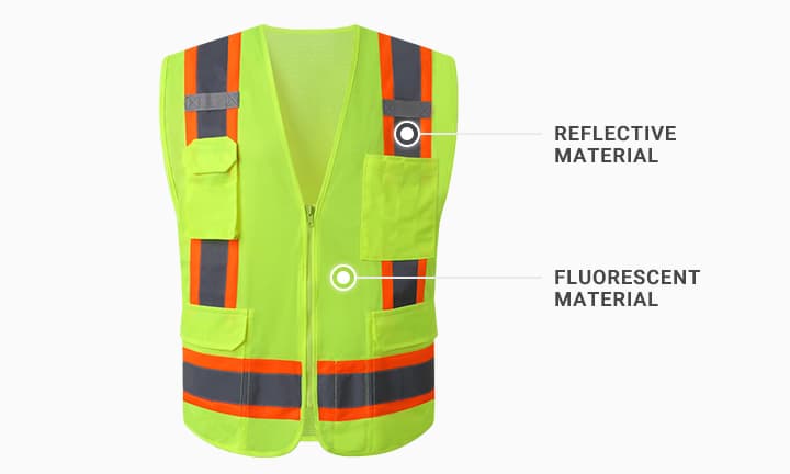 Fluorescent Material vs Reflective Material: What’s the Difference in Safety Apparel?