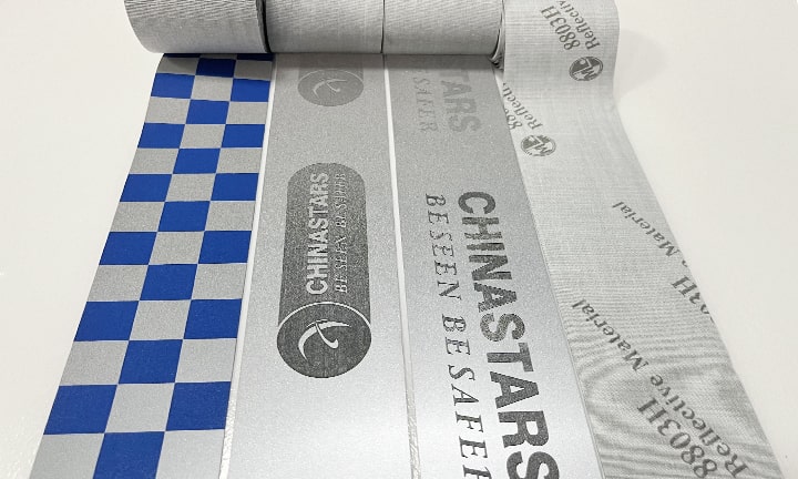 Lazer baskı ve serigrafi yansıtıcı bant