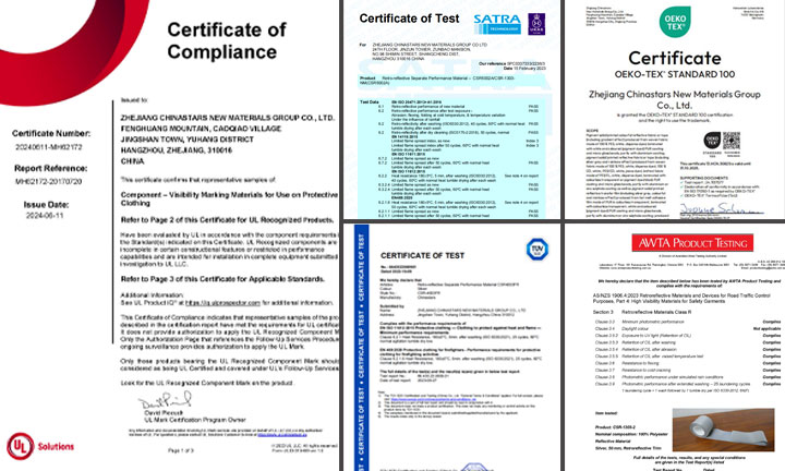 fire-resistant-reflective-tape-certification