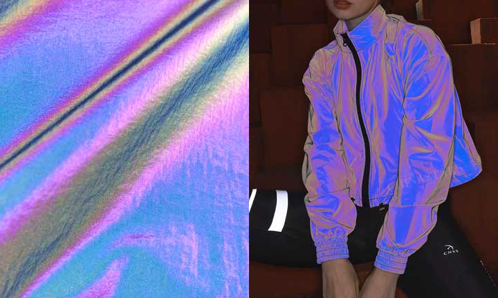 $New fashion trends-Reflective fabric