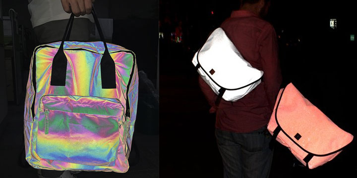 reflective fabric for bags
