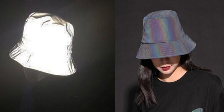 reflective fabric for hats