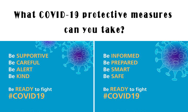 ¿Qué medidas de protección contra el COVID-19 puedes tomar?